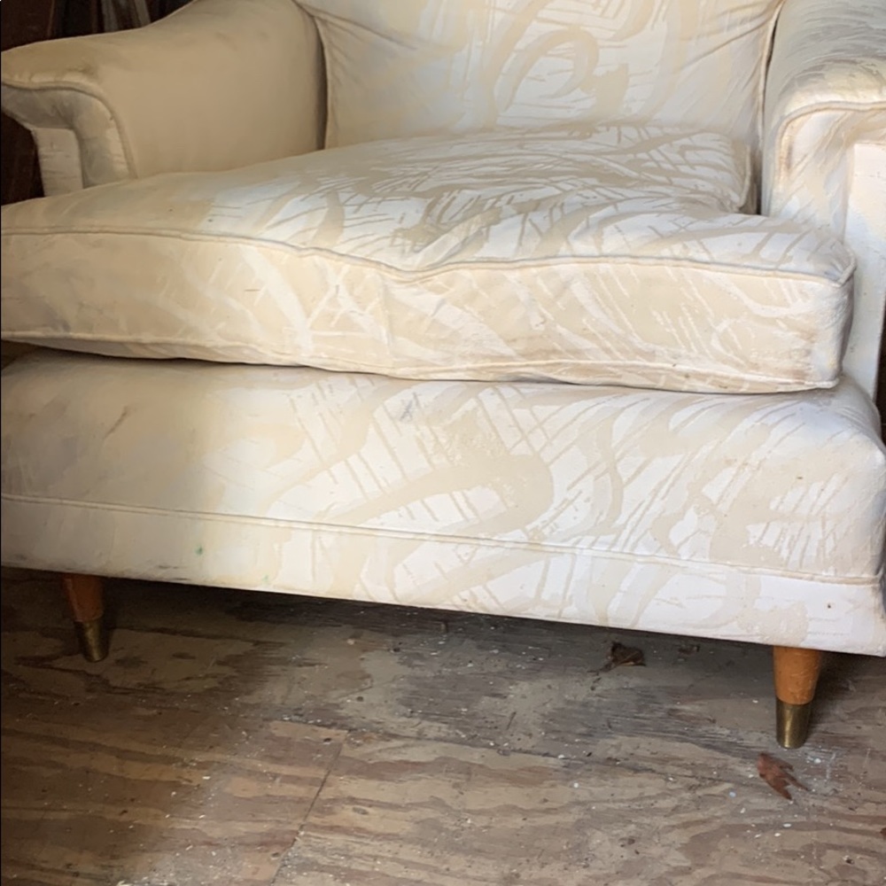 MCM Linen Chair